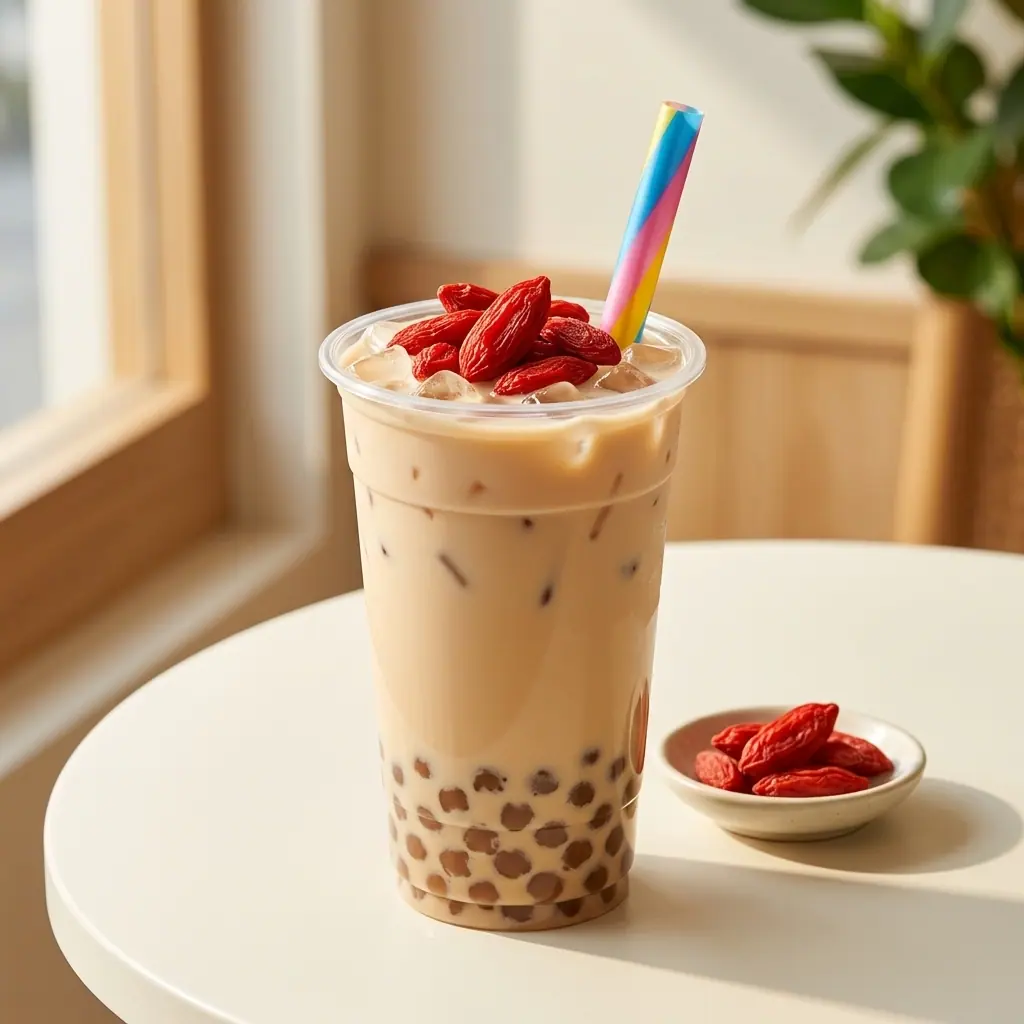 Trà sữa kỷ tử